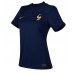 Camiseta Francia Kylian Mbappe #10 Primera Equipación Replica Mundial 2022 para mujer mangas cortas